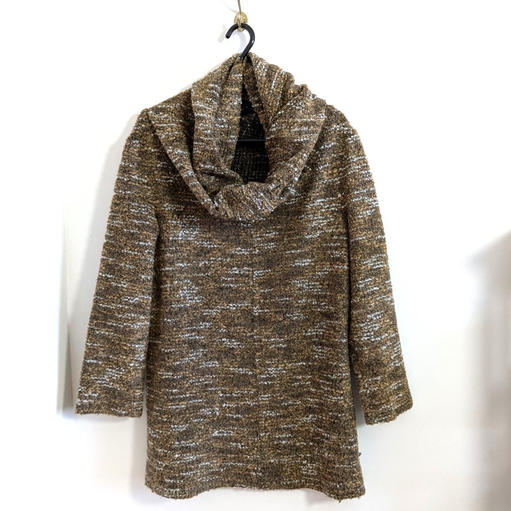 Samuel Dong Oversized Collar Tunic Sweater Size Medium
